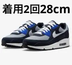着用2回Nike Air Max 90 SEサイズ28cmネイビー エアマックス