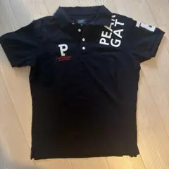 ［未使用品］PEARLY GATES ブラック ポロシャツ サイズ5