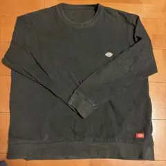 Dickey 長袖　ロンT ロゴ刺繍あり