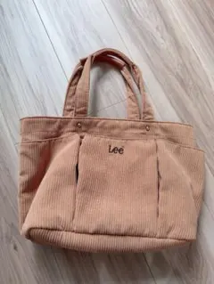 Lee コーデュロイ トートバッグ ブラウン