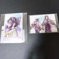 鬼滅の刃　WEBショップくじ 繋ぐ　胡蝶しのぶ　チェキ風ブロマイド　ステッカー