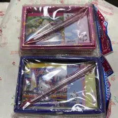 2007年製　★ハローキティ★大阪ミニステーショナリーセット2種★ご当地キティ