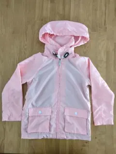 ピンク フード付き ジャケット 130