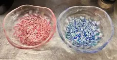津軽びいどろ ガラスボウル 2個セット