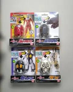 未開封 ウルトラエッグ 4種 バンダイ 2012-2013
