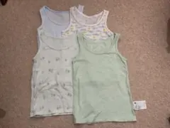 ベビー用タンクトップ肌着　4枚セット　サイズ80 UNIQLO 綿100%