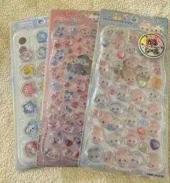 【国内正規品】まじかるベリーベリー　おはじき　光るシール　プチドロ　3点セット