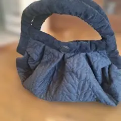黒生地（キルティング）ハンドメイド　フリーバック