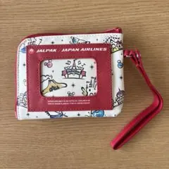 JALパック オリジナル 東京ディズニーリゾートコインケース付パスケース