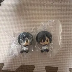 進撃の巨人 一番くじ H賞 ちょこのっこフィギュア ミカサ　2個セット