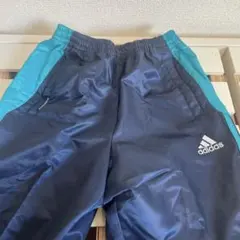 adidas ジャージ ネイビー/ターコイズ