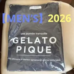 ジェラートピケオム　ジェラピケ　福袋 2026 メンズ　ルームウェア　上下セット