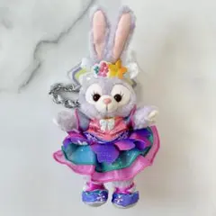 ステラルー　香港ディズニー　20周年　ぬいぐるみキーチェーン