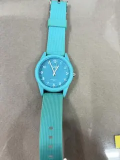 Q&Q 腕時計 ターコイズブルー