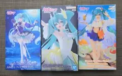 初音ミク フィギュア 3個セット Birthday2024 AMP+ など