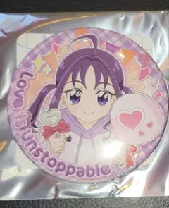プリキュア トゥインクル缶バッジ 紫雨こころ プリティストア
