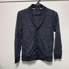NOTA BENE ダークグレー カーディガン.ポケット付き.Lサイズのサムネイル