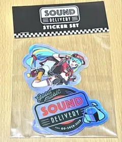 初音ミク SOUND DELIVERY ステッカーセット