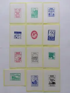 万博 タイ スタンプ １２種 シール ③