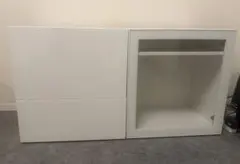 w800のみ】衣装用ワードローブ PLATSA プラッツァ IKEA - メルカリ