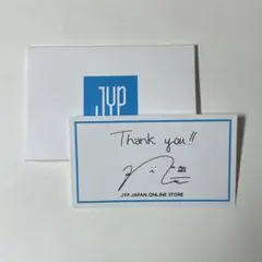 JYP サンキューカード NiziU NINA