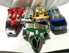 轟轟 戦隊 ボウケンジャー DX ゴーゴー ドリル ショベル ミキサー