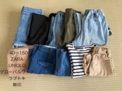 まとめ売り 女の子140-150 ZARA・ユニクロ・ラブトキ・無印・GW