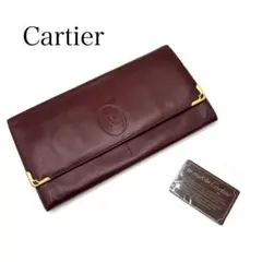 Cartier カルティエ マストライン 多収納 クラッチバッグ