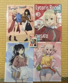 リコリス・リコイル グッズ 묶음 판매 클리어 파일