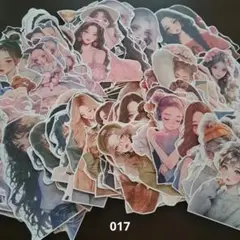 コラージュ素材　女性イラスト　ダイカットセット⑰