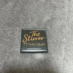 福島ファイヤーボンズ　缶バッジ　大久保友貴