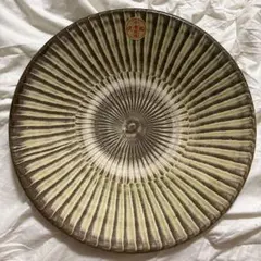 小鹿田焼 陶器 大皿 伝統工芸 30cm