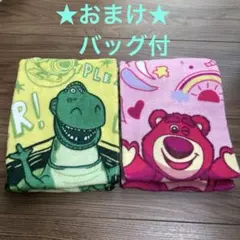 即発送！おまけ付★新品未使用★トイ・ストーリー　フェイスタオル2枚セット