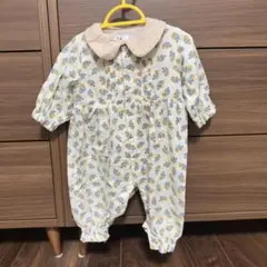 ラステラ　【size70】花柄ロンパースのサムネイル