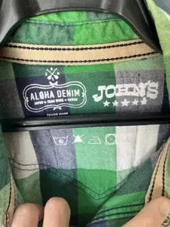JOHN'S チェック柄ネルシャツのサムネイル