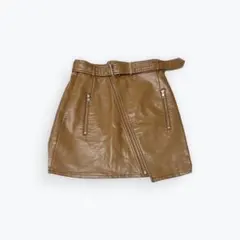 EVRIS ブラウンミニスカート