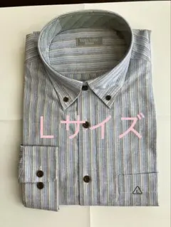YUKI TORII メンズ 長袖シャツ ストライプ Lサイズのサムネイル