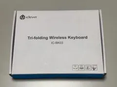 iClever ワイヤレスキーボード IC-BK03 スマホ用携帯キーボード
