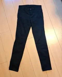 黒スキニーデニムパンツ　S