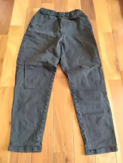 GU kids のびのびワイドテーパードパンツ