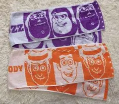 トイストーリー マフラータオル 2枚セット ウッディー・バズライトイヤー