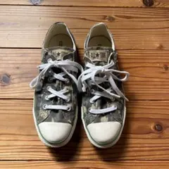 [古着]Converse All Star 迷彩スニーカー 25.5