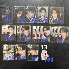 zb1 ゼベワン リッキー トレカ まとめ売り バラ売り◎