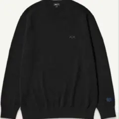 【新品】ユニクロ　カウズ　ウィンター　カシミヤクルーネックセーター ブラックL