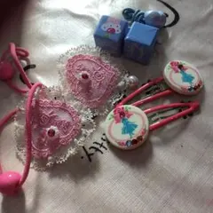 子供用ヘアアクセ　まとめて