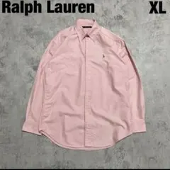 Ralph Lauren ラルフローレン 長袖BDシャツ ピンク XL