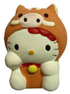 はろうきてぃ　十二支開運占い　亥　開運おみくじ付　陶器製　未開封