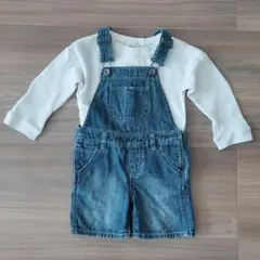 babygapサロペットとLee長袖シャツ