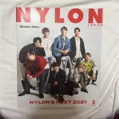 NYLON JAPAN 2021年3月号 2冊セット