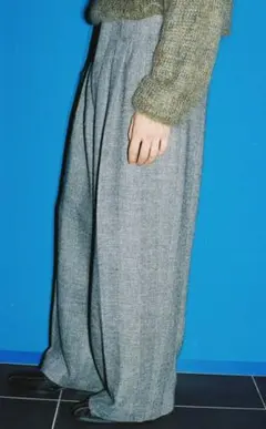 LIDNM　WOOL LINEN OXFORD BAGSのサムネイル